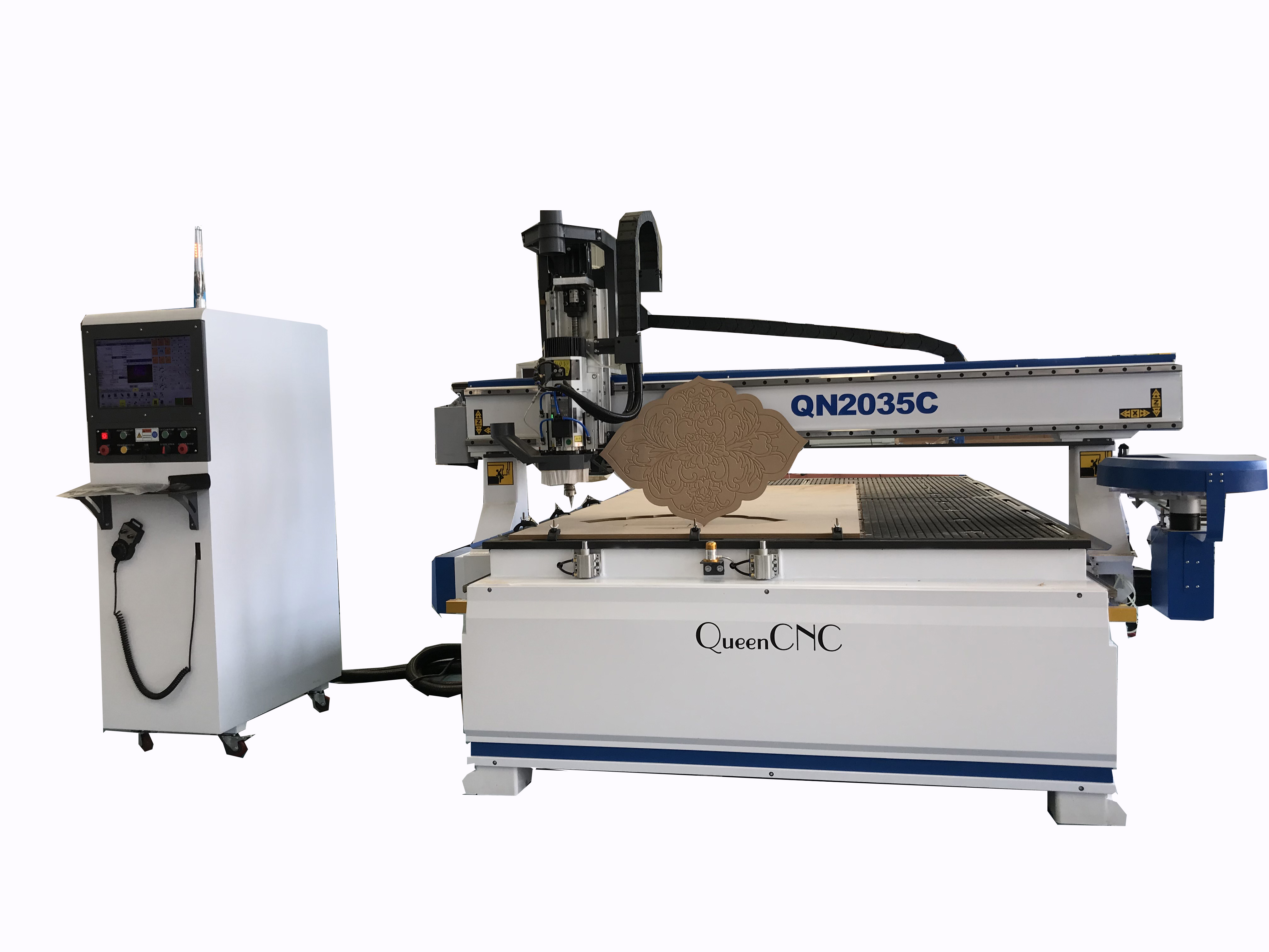 QN2035C Carousel Automatic Tool Changer CNC ROUTER 