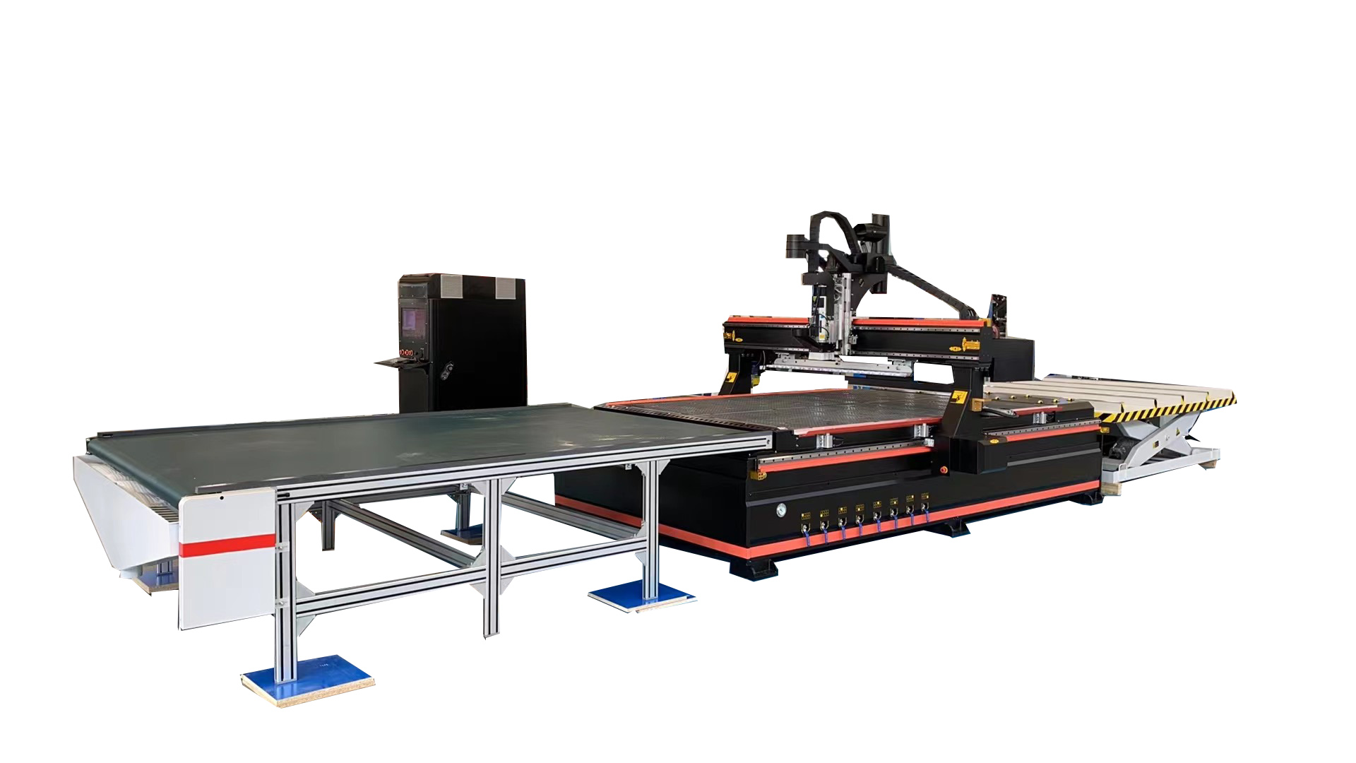 QN2040L Nesting ATC CNC Router For Doors And Cabinets